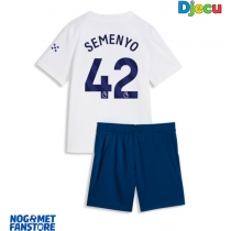 Manchester City Antoine Semenyo #42 Rezervni Dres za djecu 2026-27 Kratak Rukav (+ Kratke hlače)